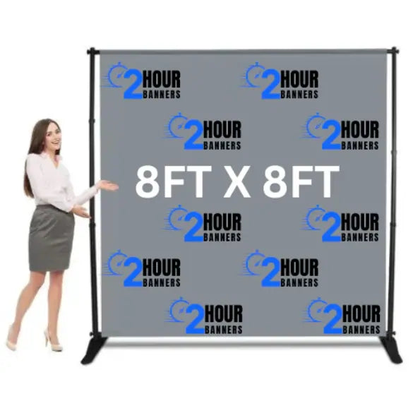 8x8ft Fabric Slider Backdrop