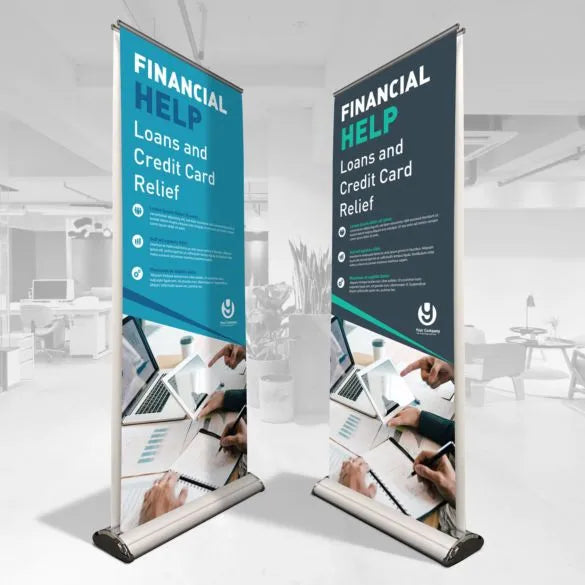 Deluxe Double-Sided Retractable Banner Stand